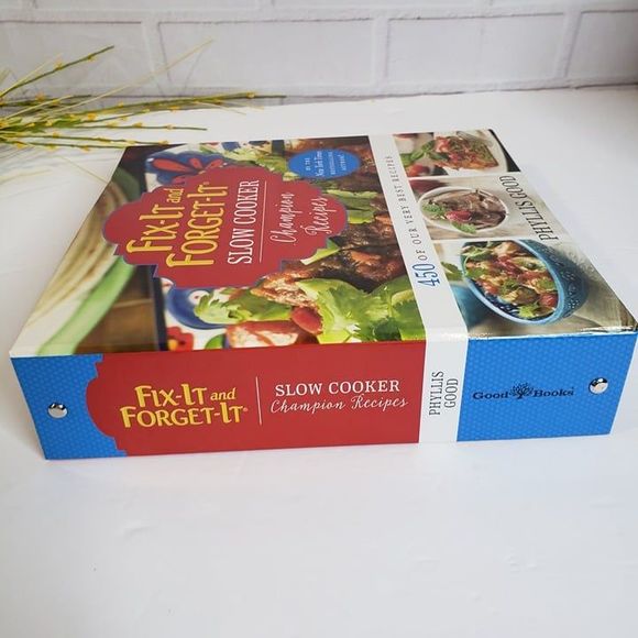 Fix It & Forget It Slow Cooker Crockpot Cookbook Binder 450 Recipes - Picture 3 of 12